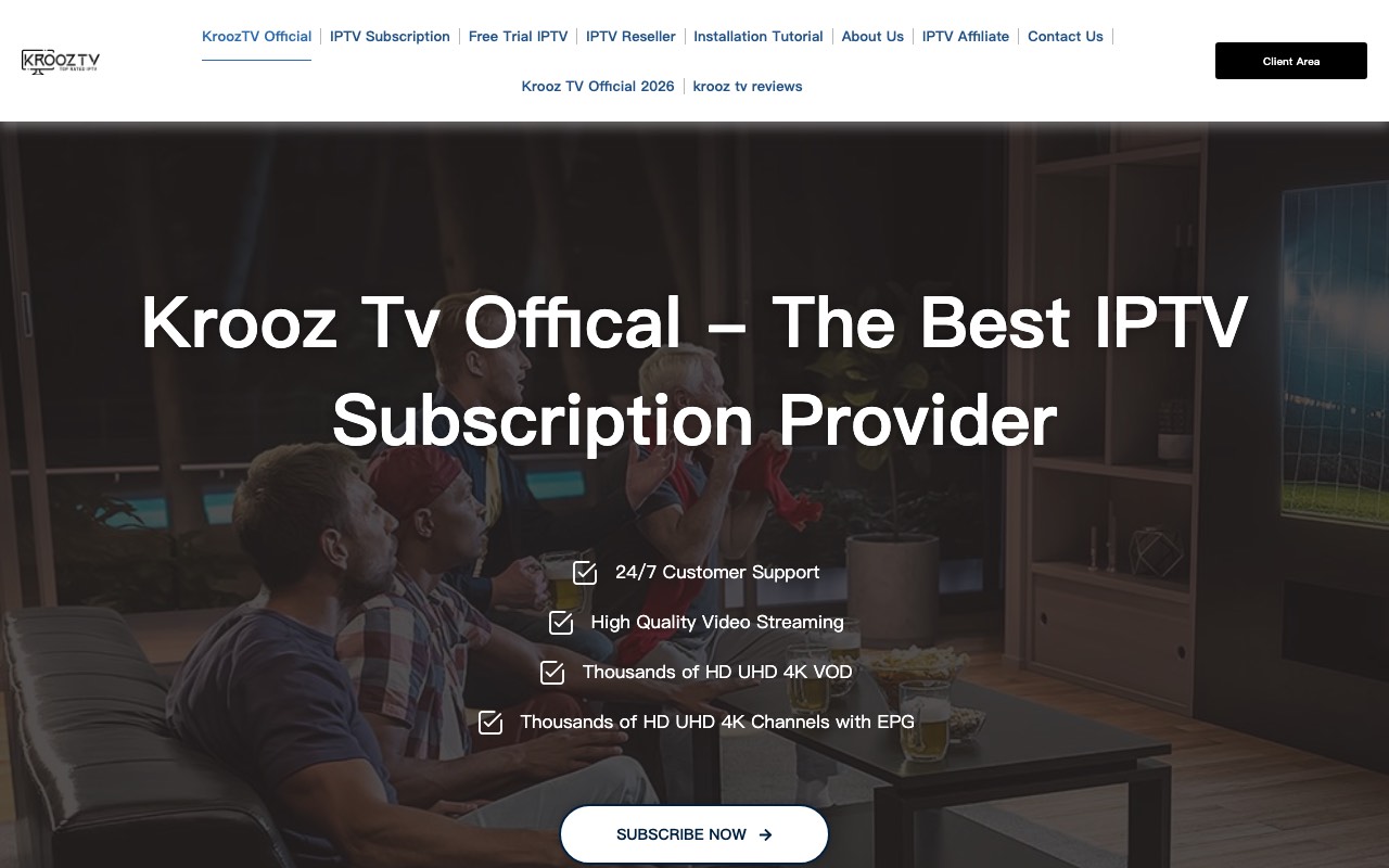 Krooz TV official website