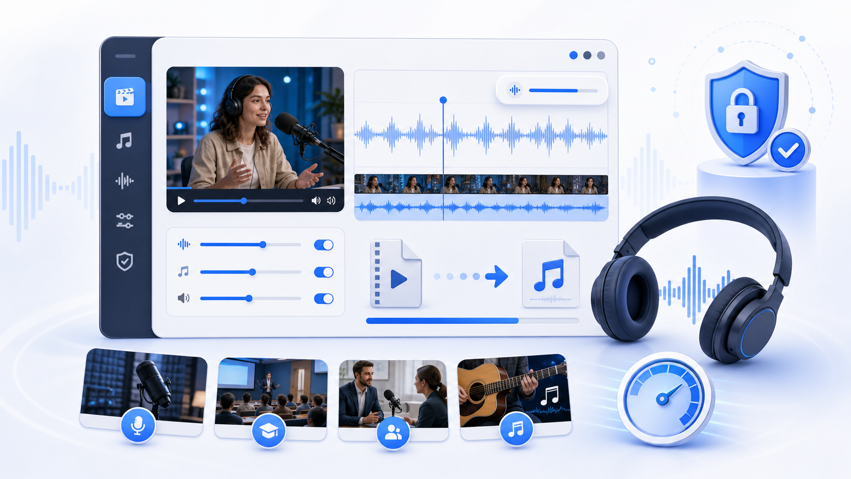 conversor de MP4 para MP3 - Benefícios